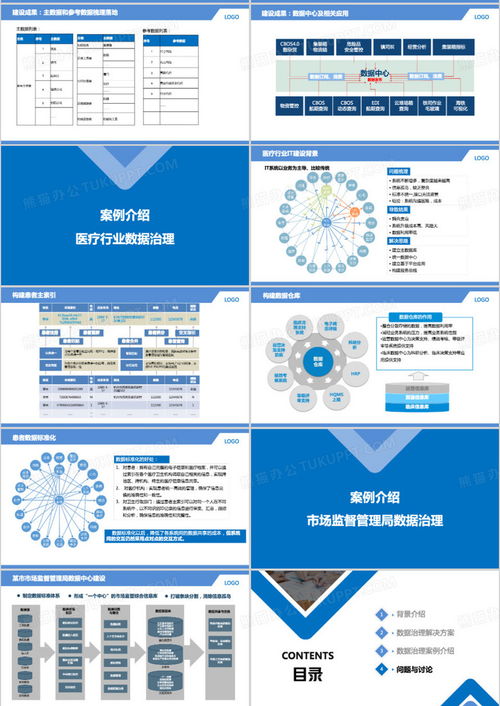 数据治理解决方案ppt模板下载 熊猫办公